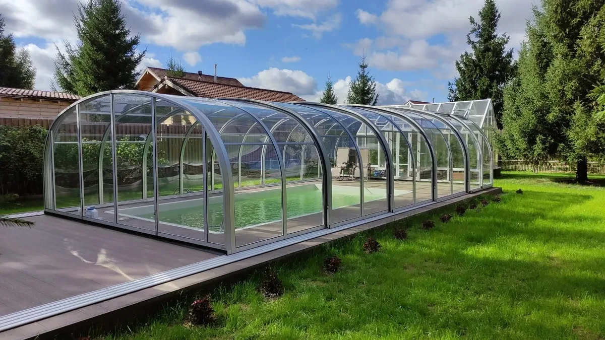 Композитный бассейн Laguna 7 — готовый проект в Новомосковске