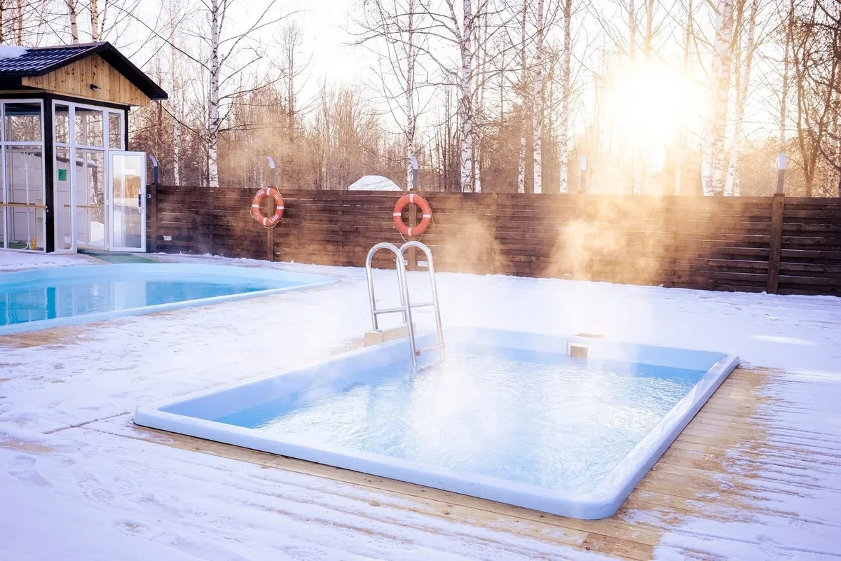 Композитный бассейн Laguna 4 — установка в Новомосковске