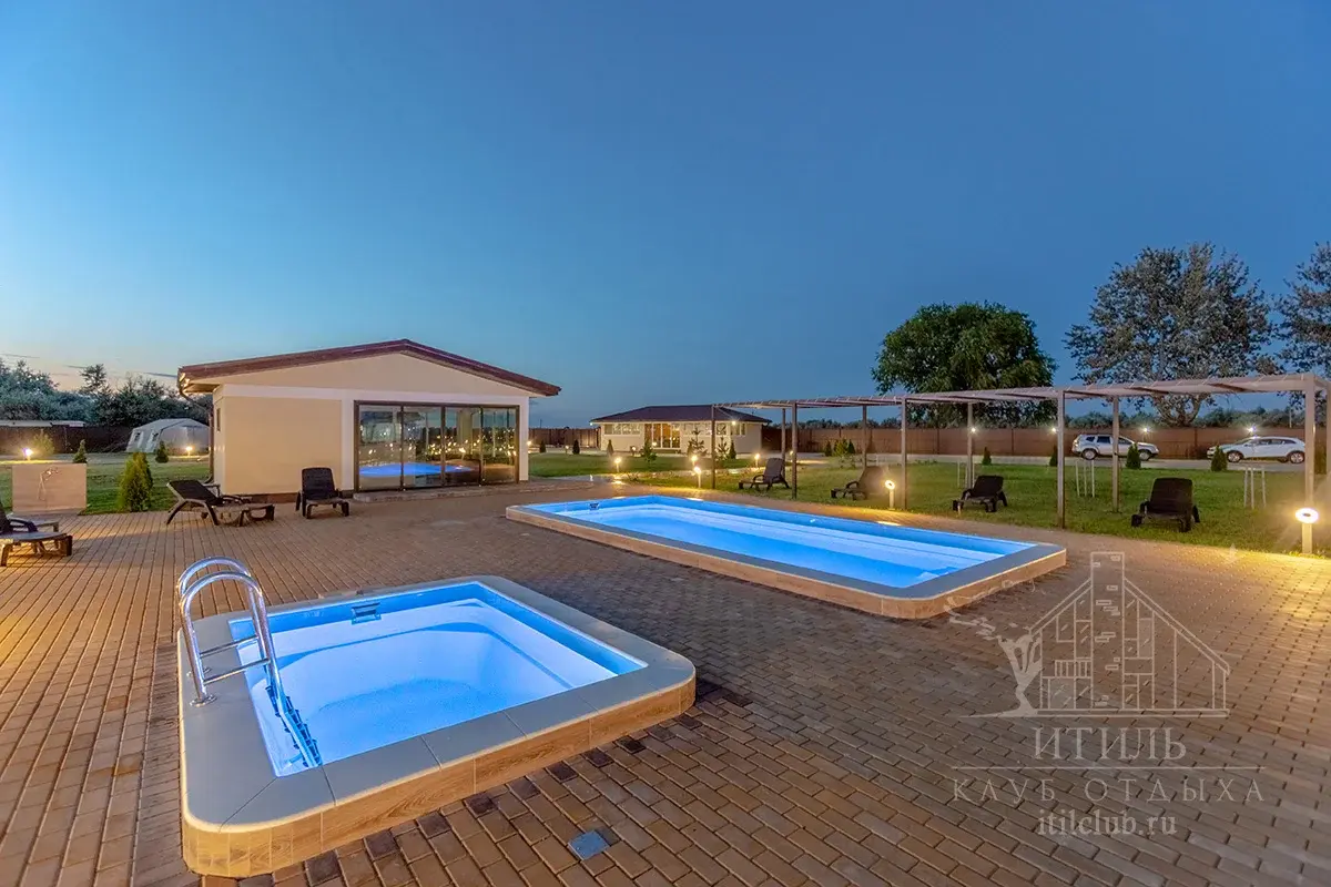 Композитная купель Laguna 3 — установка в Новомосковске